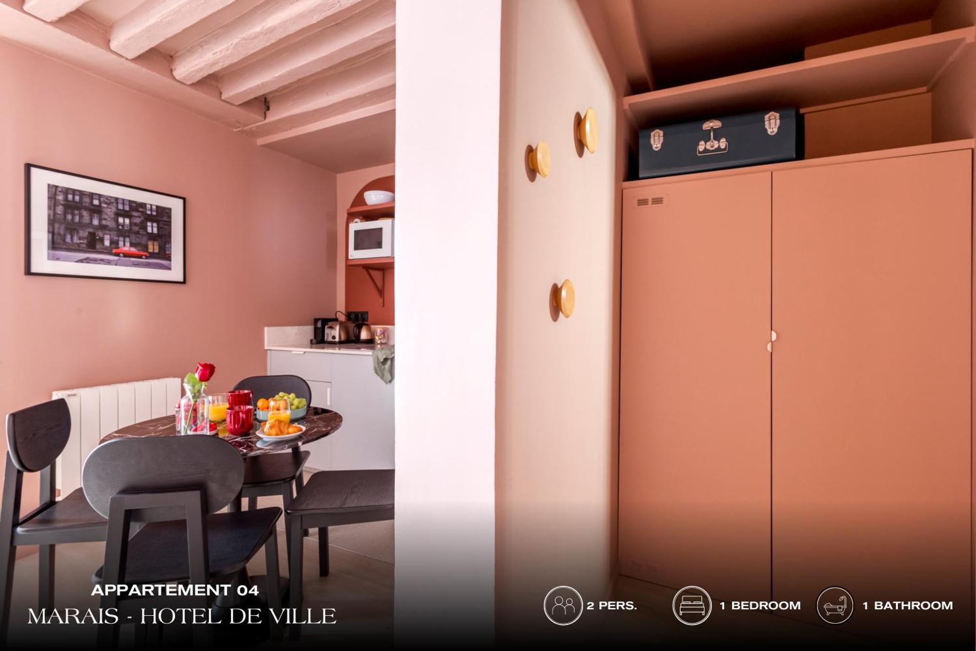 Beauquartier - Marais, Bourg Tibourg Apartment ปารีส ภายนอก รูปภาพ