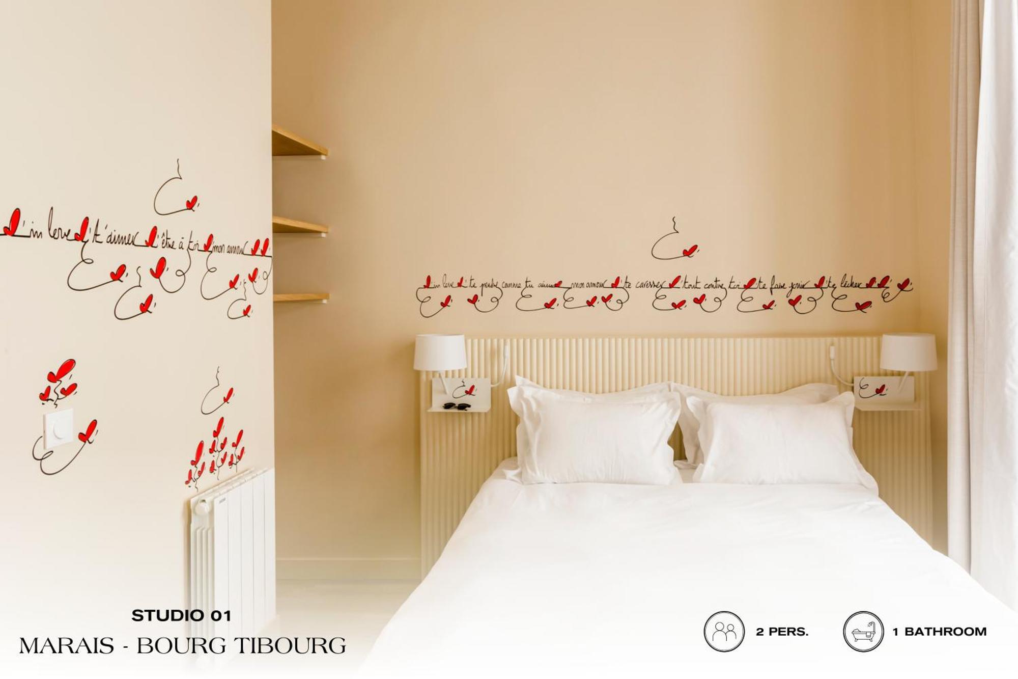 Beauquartier - Marais, Bourg Tibourg Apartment ปารีส ภายนอก รูปภาพ