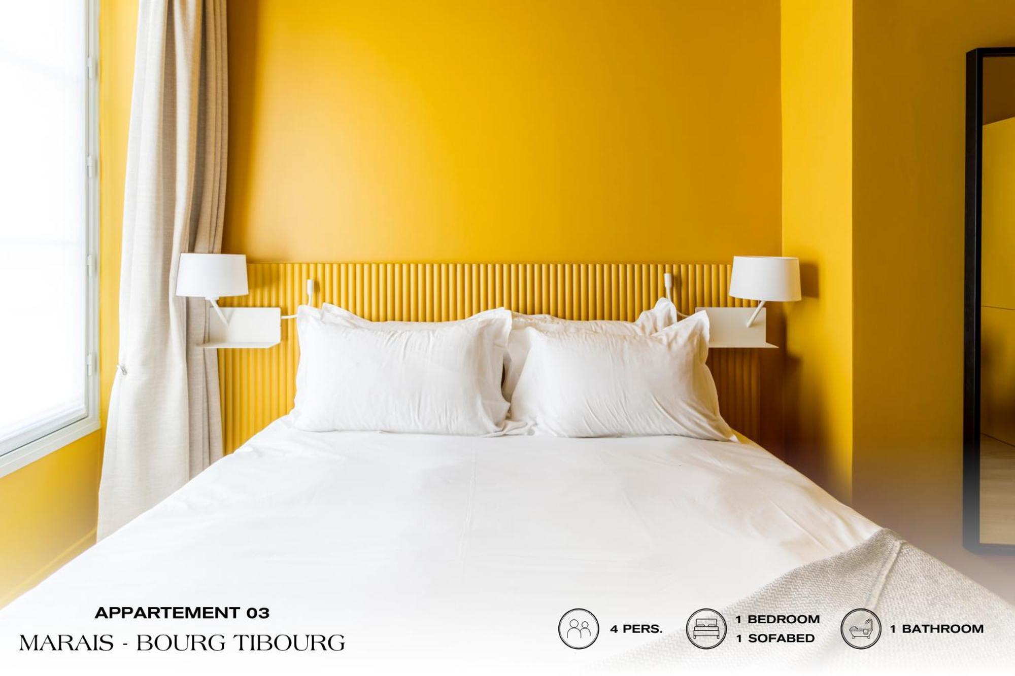 Beauquartier - Marais, Bourg Tibourg Apartment ปารีส ภายนอก รูปภาพ