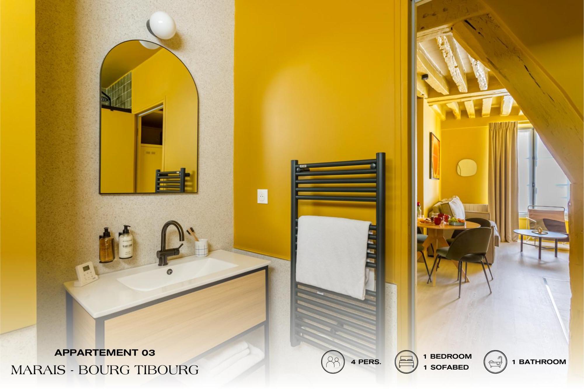Beauquartier - Marais, Bourg Tibourg Apartment ปารีส ภายนอก รูปภาพ