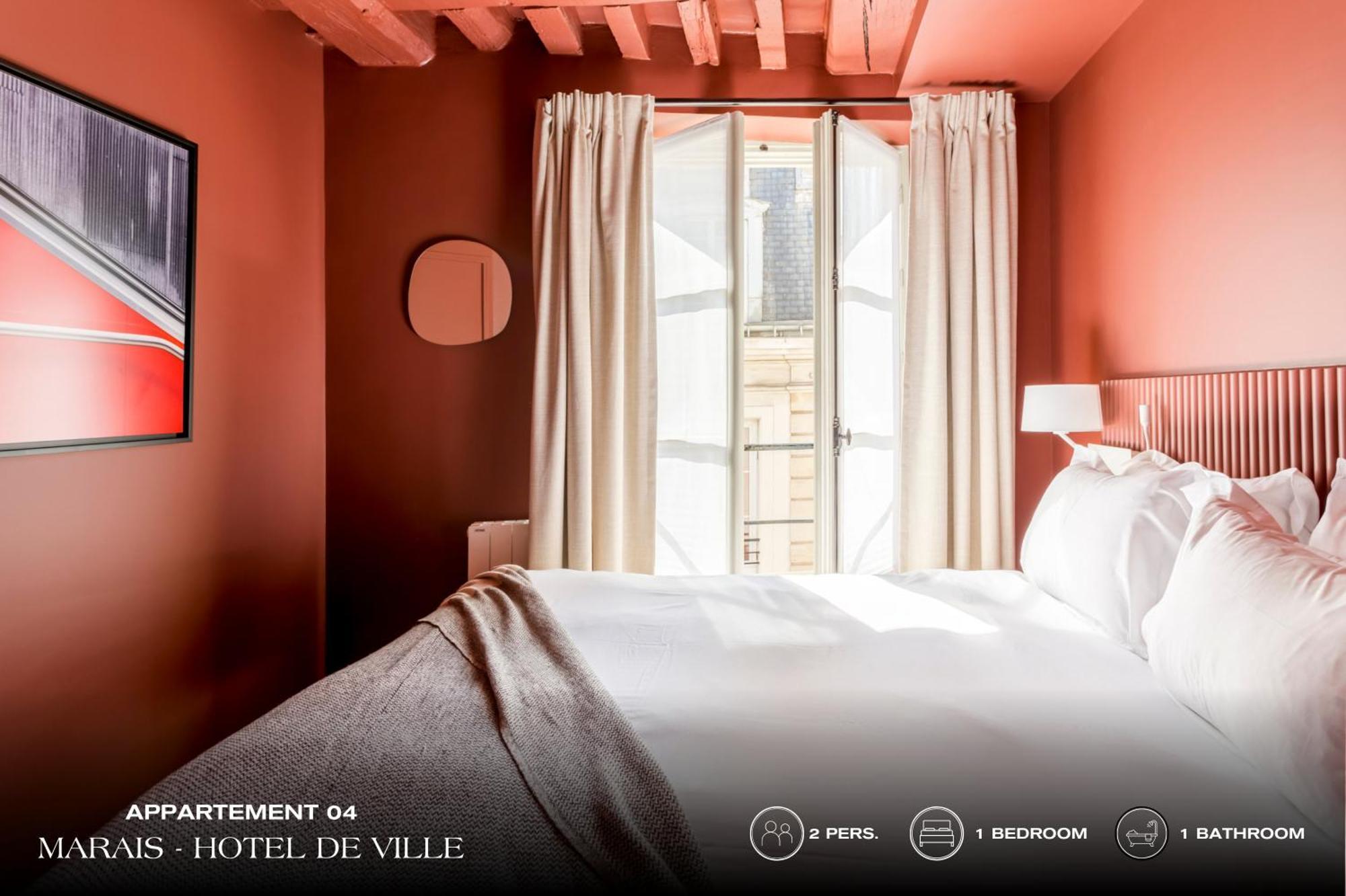 Beauquartier - Marais, Bourg Tibourg Apartment ปารีส ภายนอก รูปภาพ