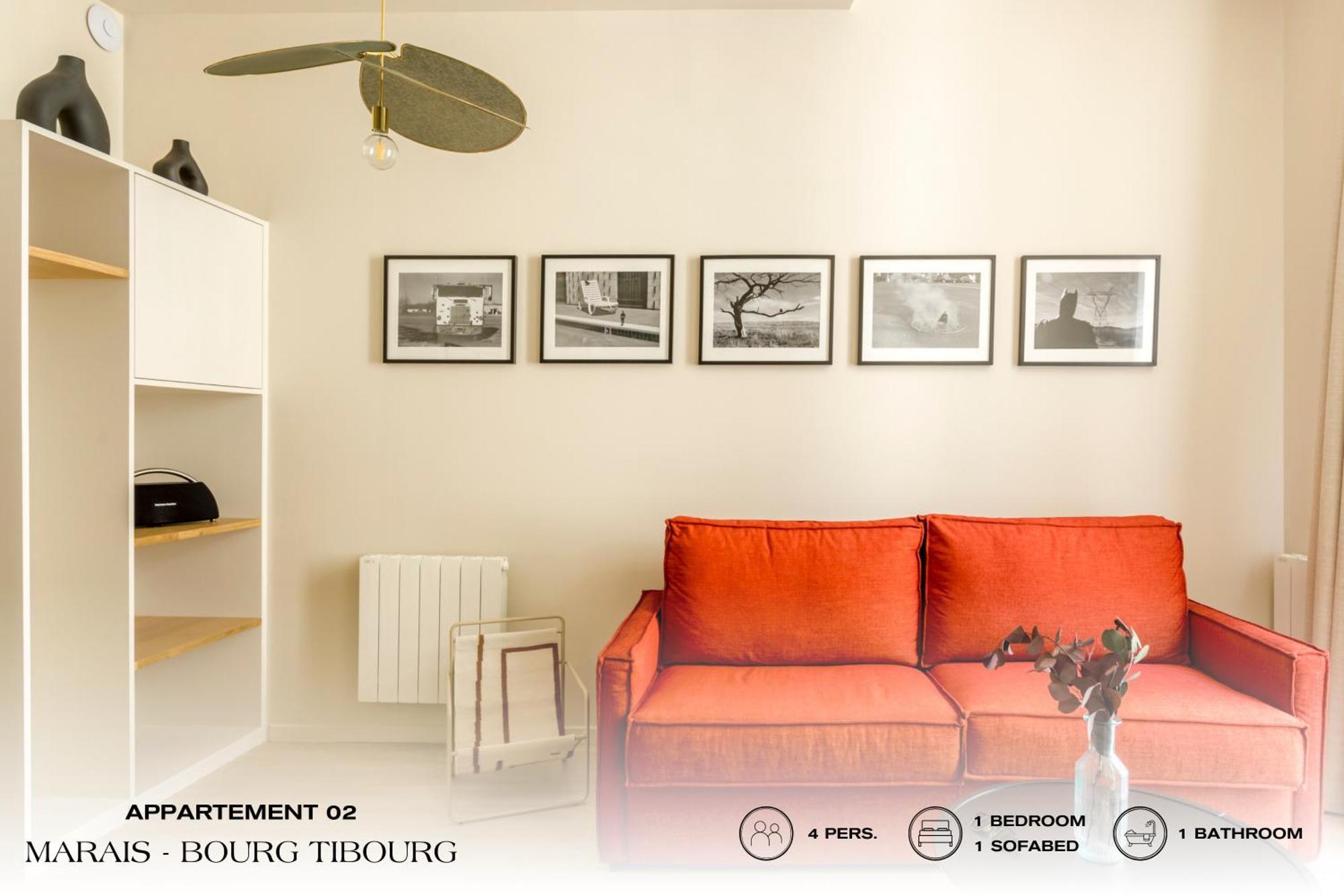 Beauquartier - Marais, Bourg Tibourg Apartment ปารีส ภายนอก รูปภาพ