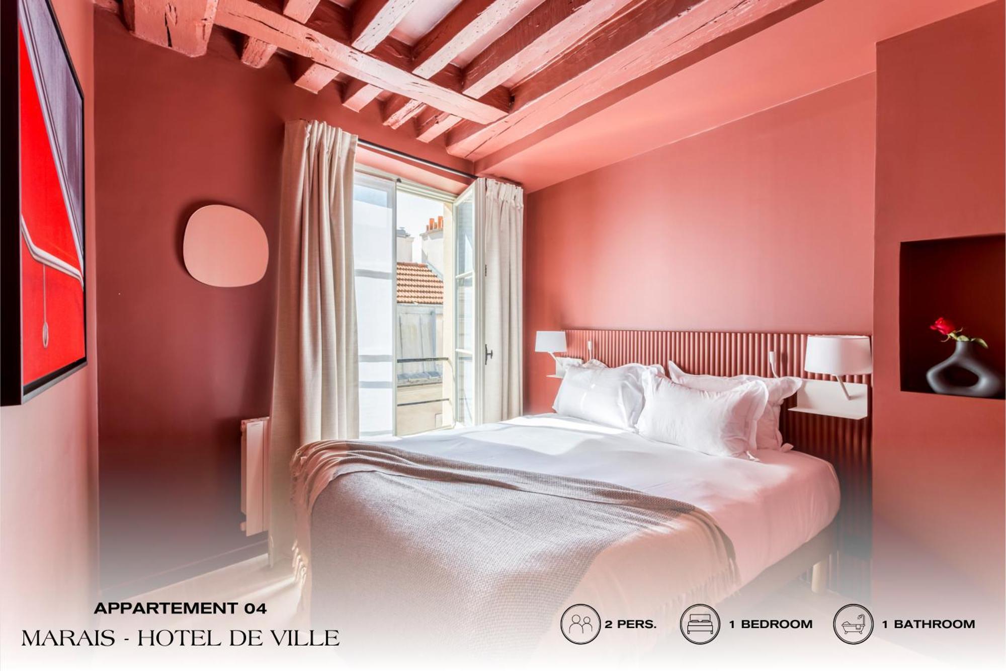 Beauquartier - Marais, Bourg Tibourg Apartment ปารีส ภายนอก รูปภาพ
