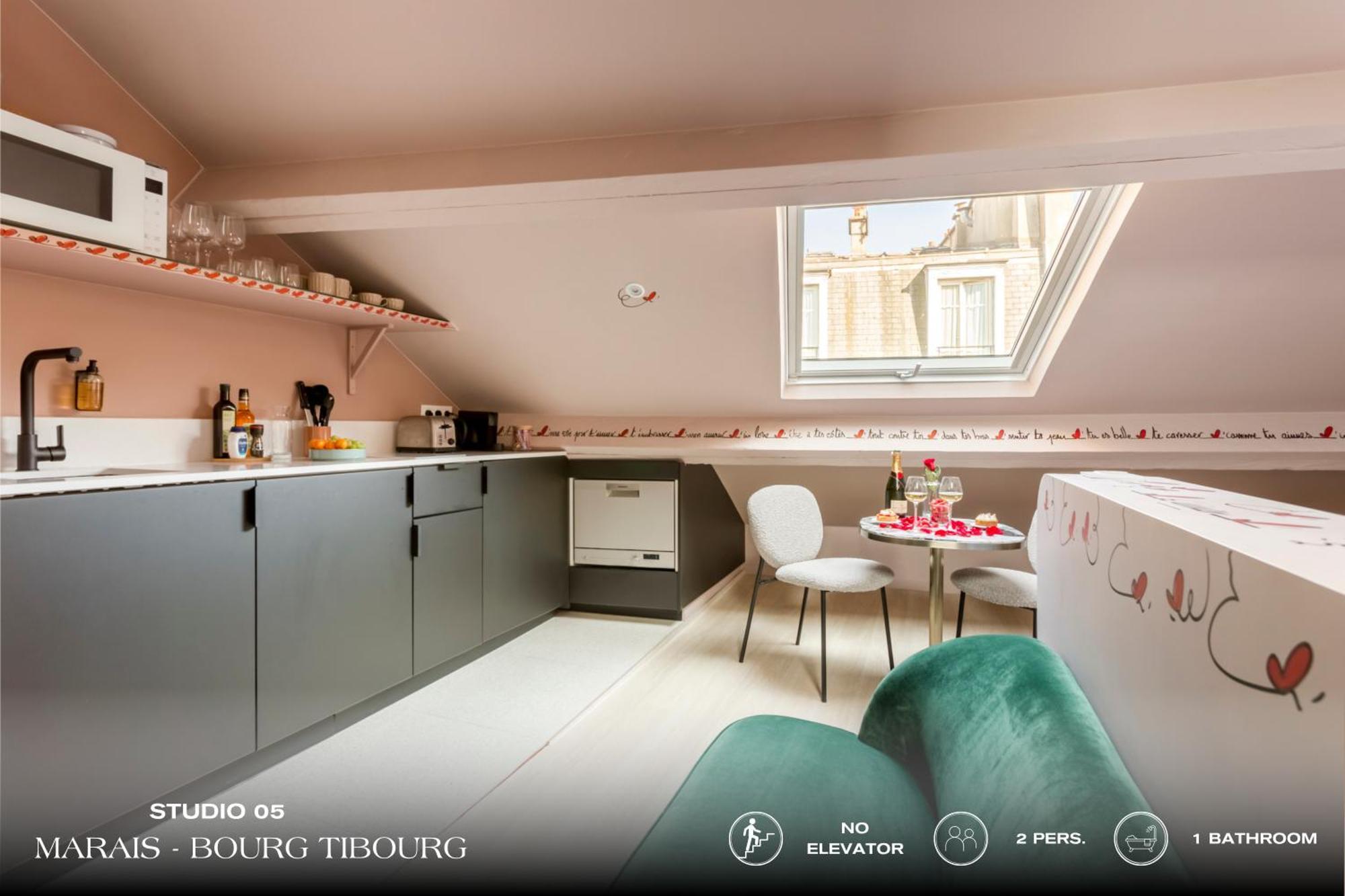 Beauquartier - Marais, Bourg Tibourg Apartment ปารีส ภายนอก รูปภาพ