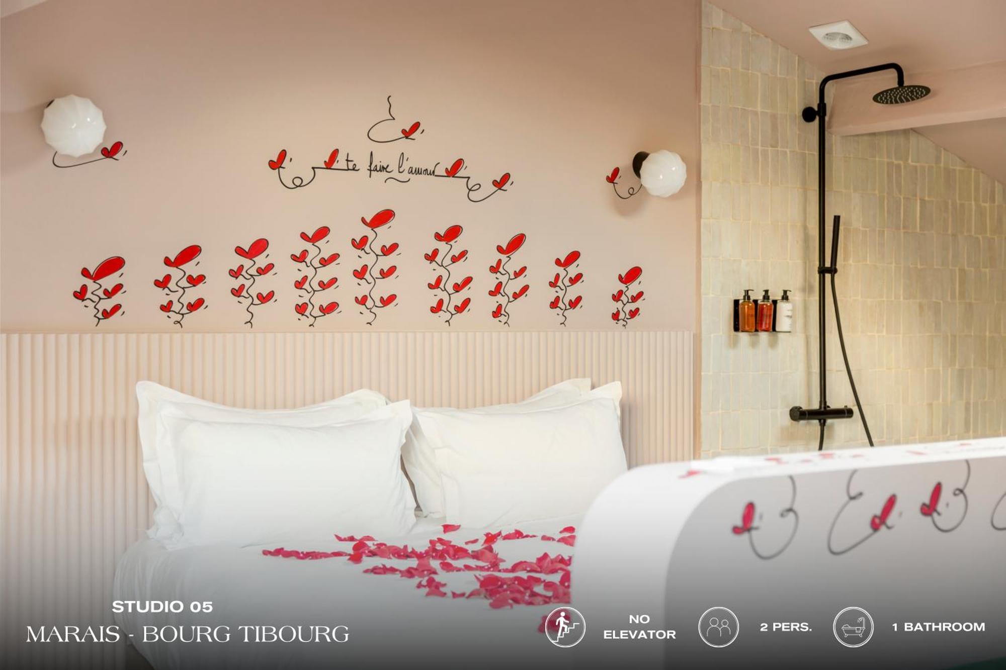 Beauquartier - Marais, Bourg Tibourg Apartment ปารีส ภายนอก รูปภาพ