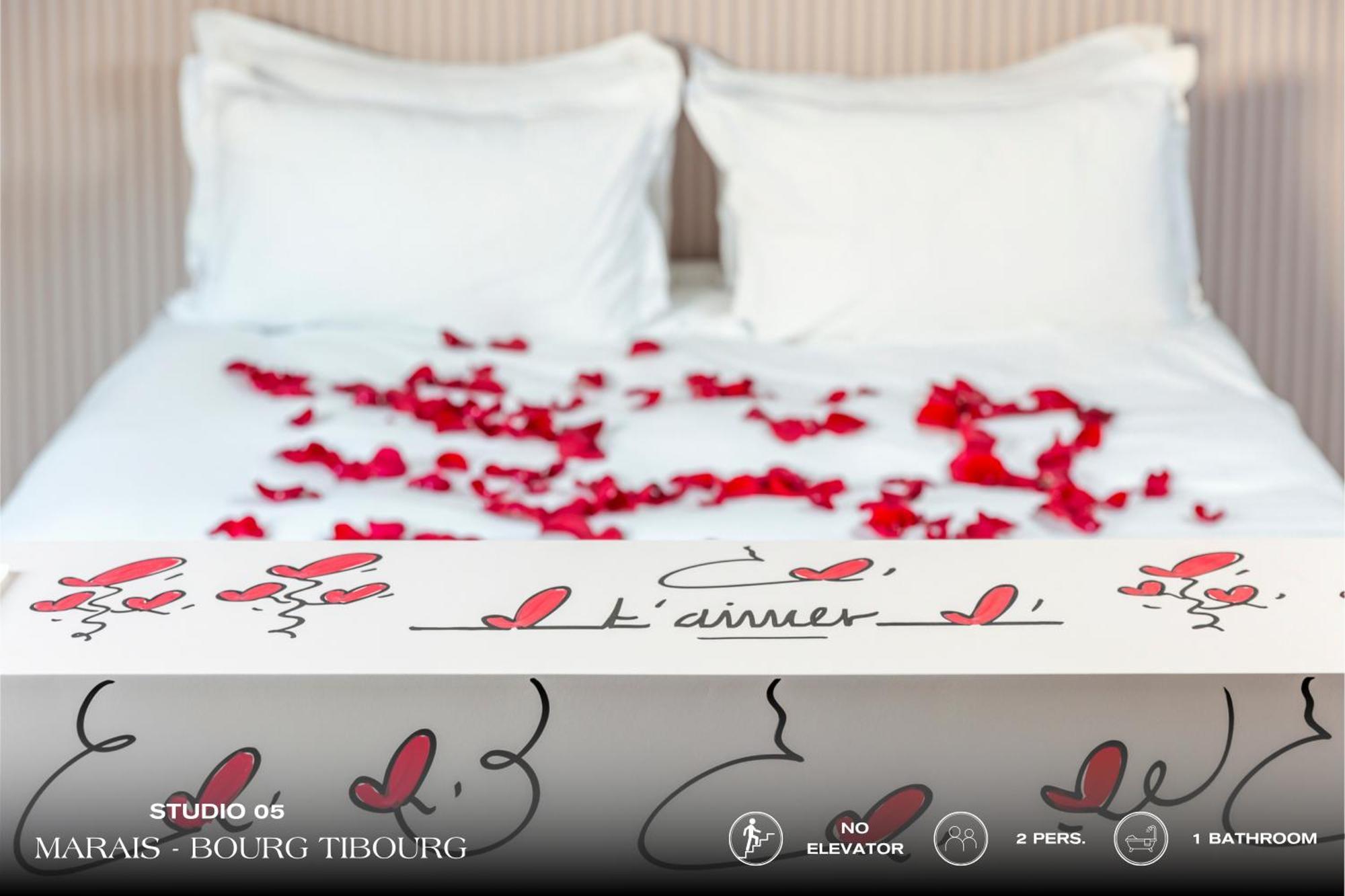Beauquartier - Marais, Bourg Tibourg Apartment ปารีส ภายนอก รูปภาพ