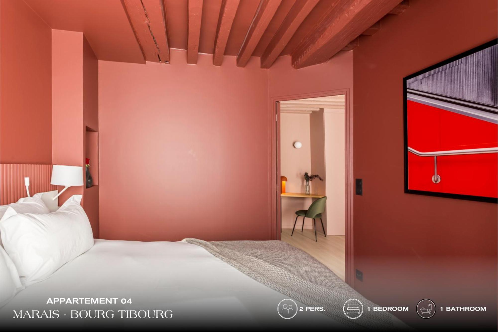 Beauquartier - Marais, Bourg Tibourg Apartment ปารีส ภายนอก รูปภาพ