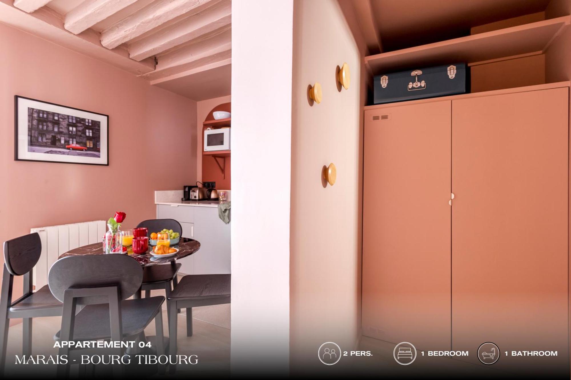 Beauquartier - Marais, Bourg Tibourg Apartment ปารีส ภายนอก รูปภาพ