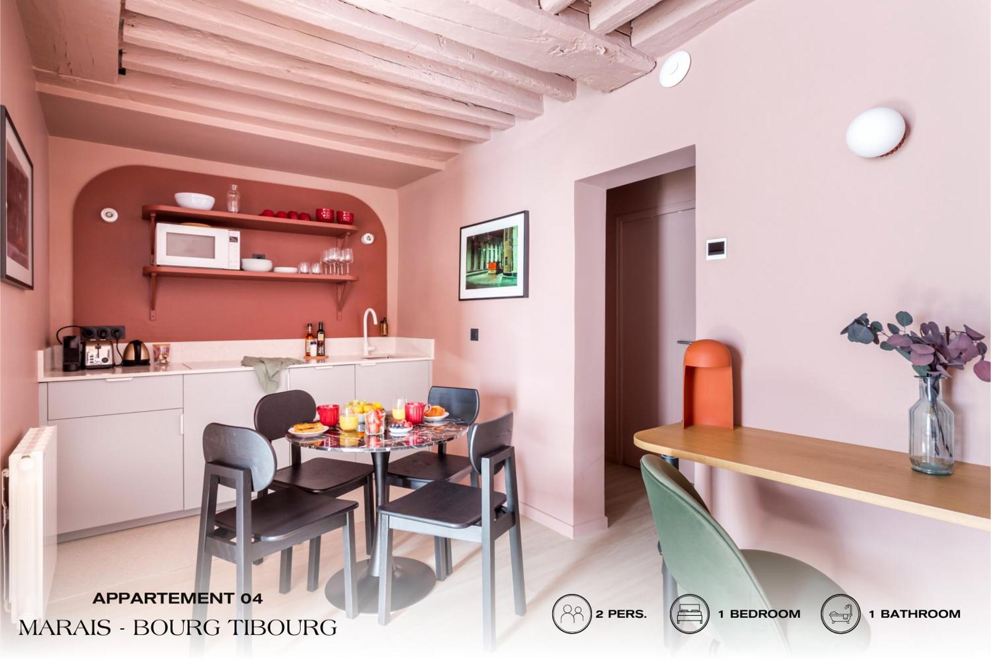 Beauquartier - Marais, Bourg Tibourg Apartment ปารีส ภายนอก รูปภาพ